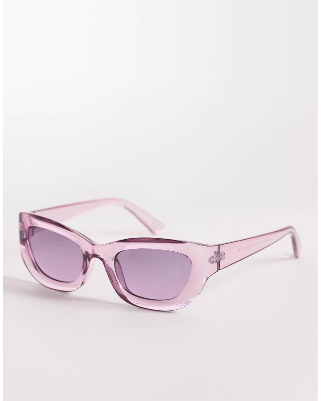 ASOS Pink Angled Sunglasses for men