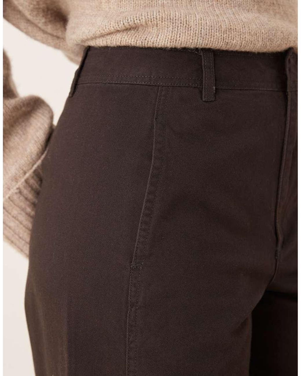 Jdy Natural Barrel Trousers