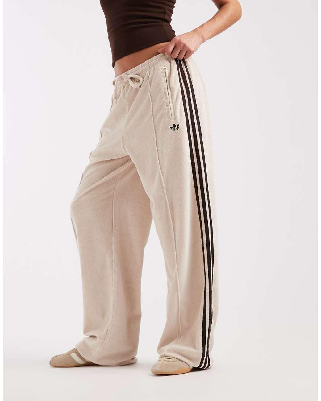 Adidas Originals Natural Terry Towel Track Pants