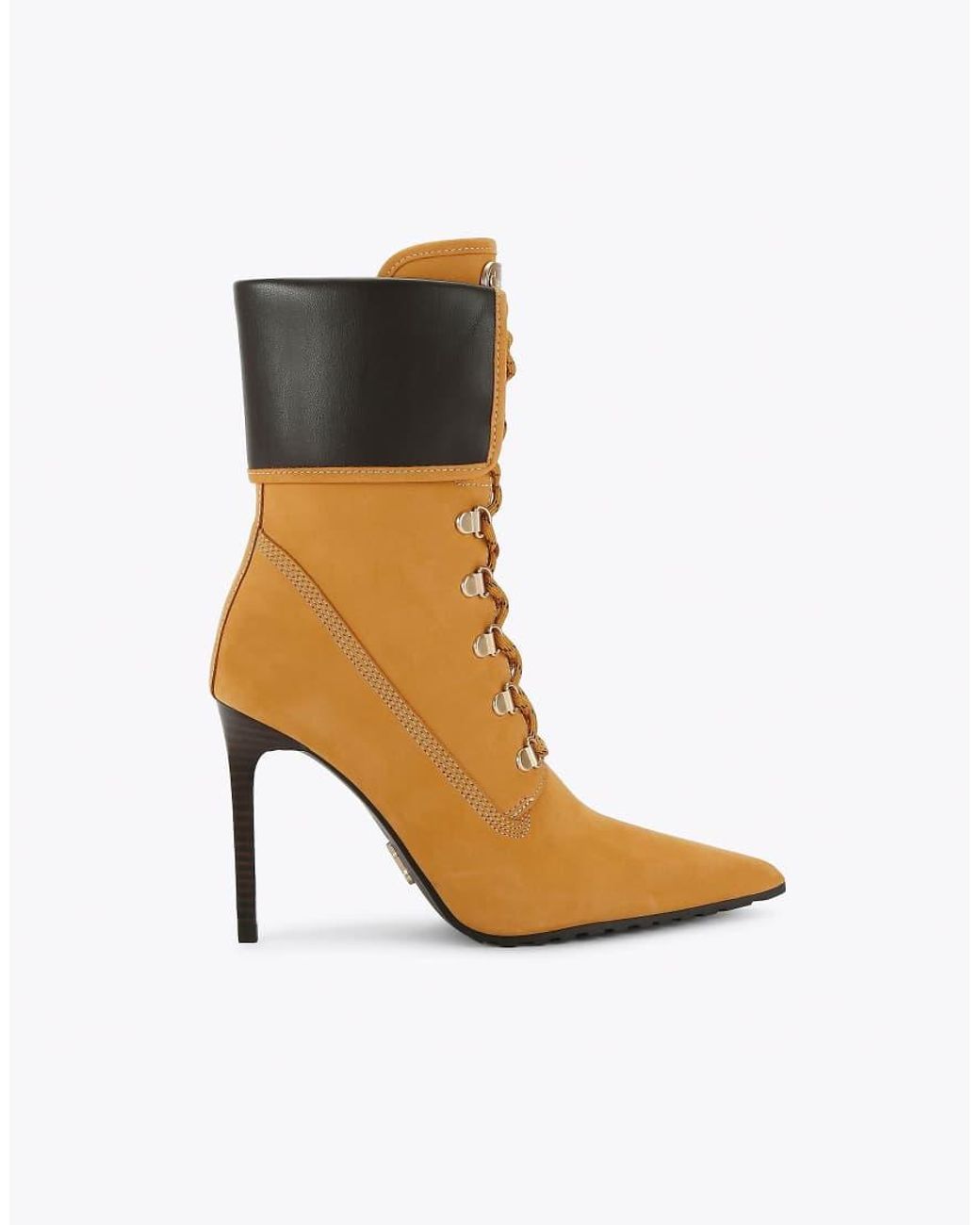 Steve Madden White Morals Wheat Nubuck High Ankle Boots