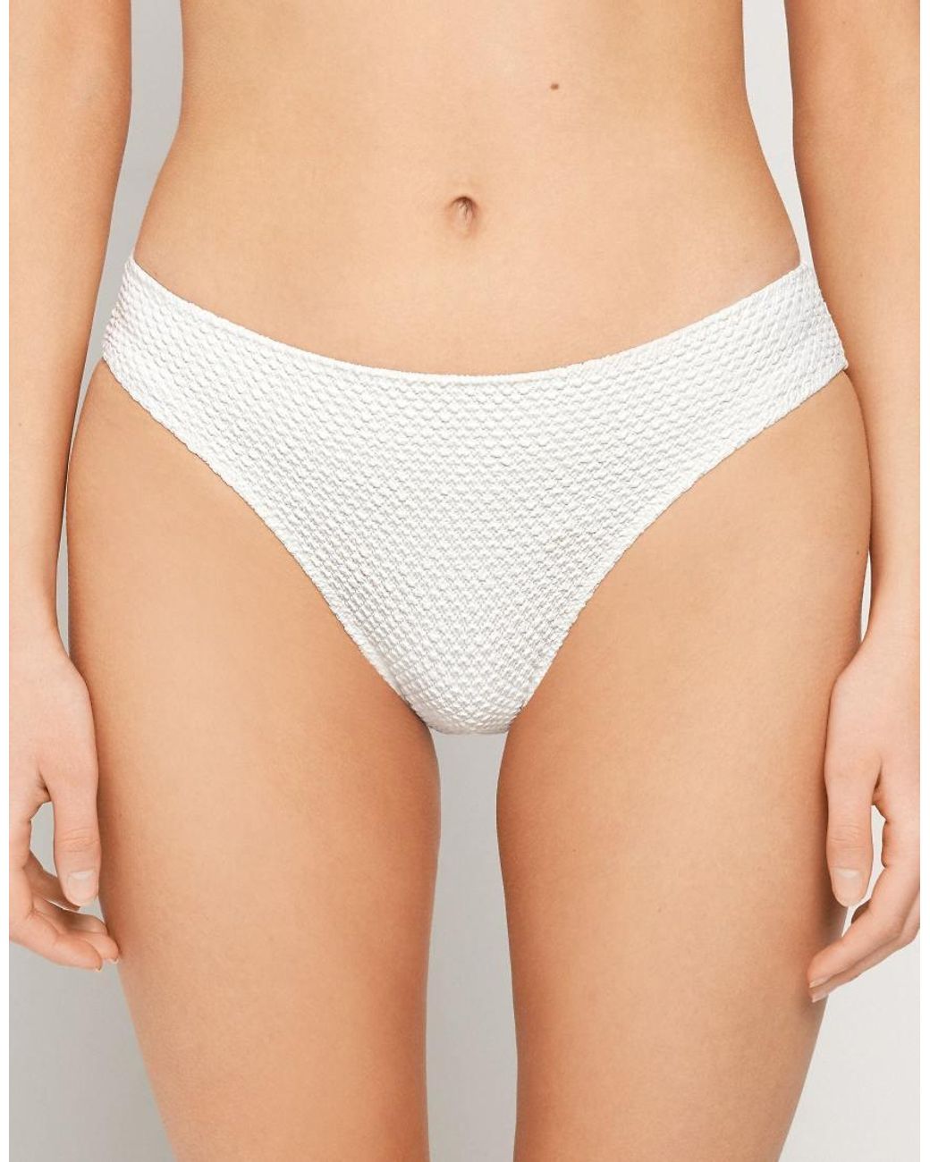 Tezenis Blue Piqué Wave Classic Bikini Bottoms
