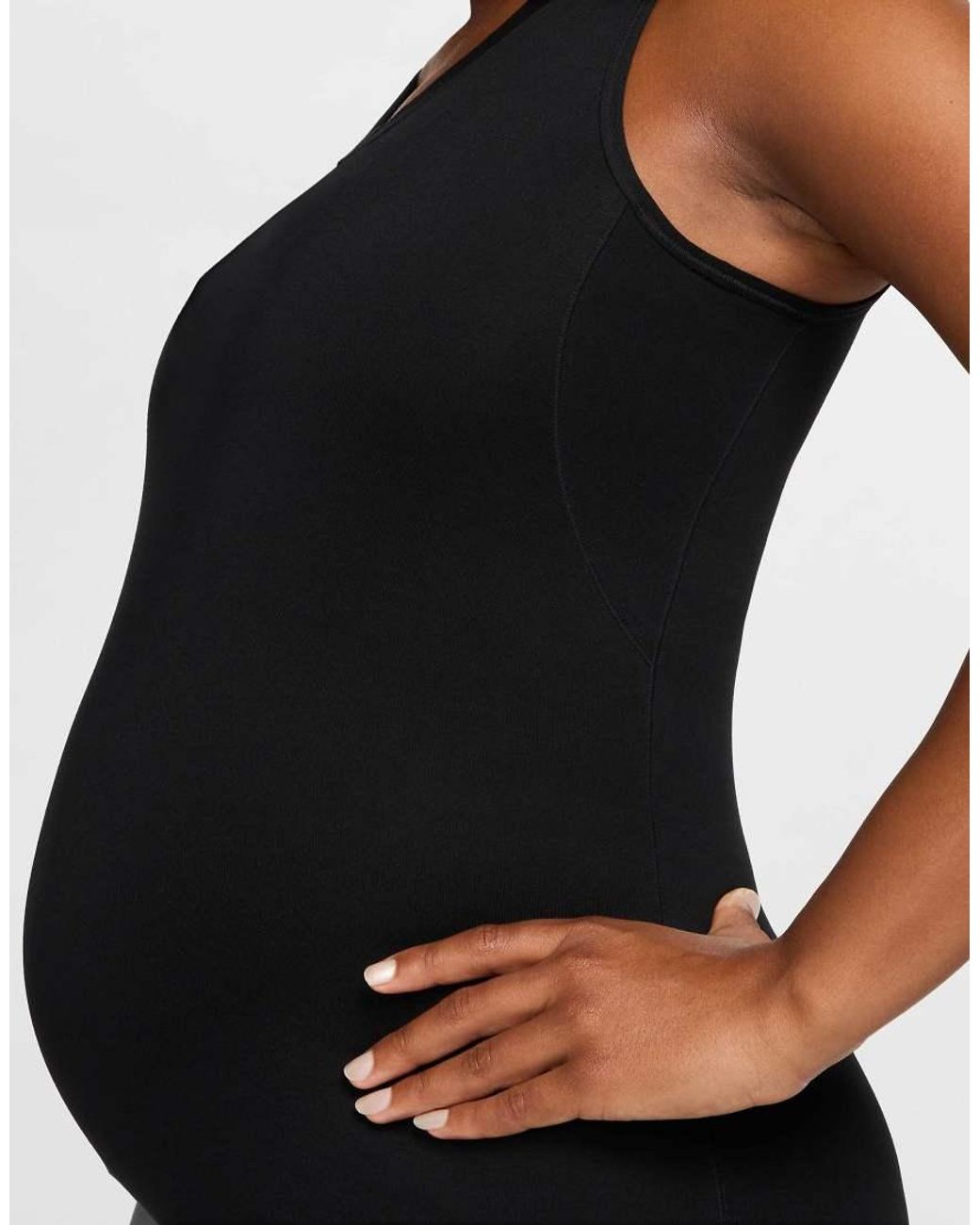 Nike Black Maternity One Dri-fit Slim-fit Tank Top