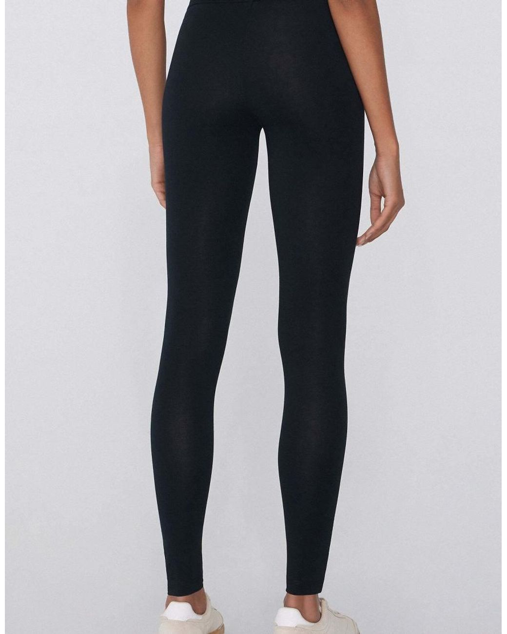 Tezenis Blue Cotton Leggings