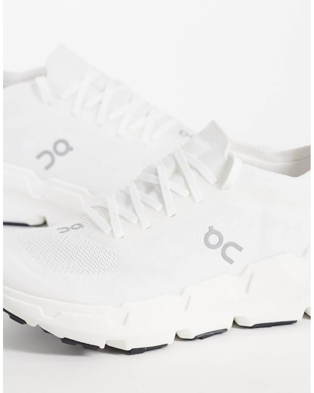 On Shoes White Cloudsoma Outdoor Trainers
