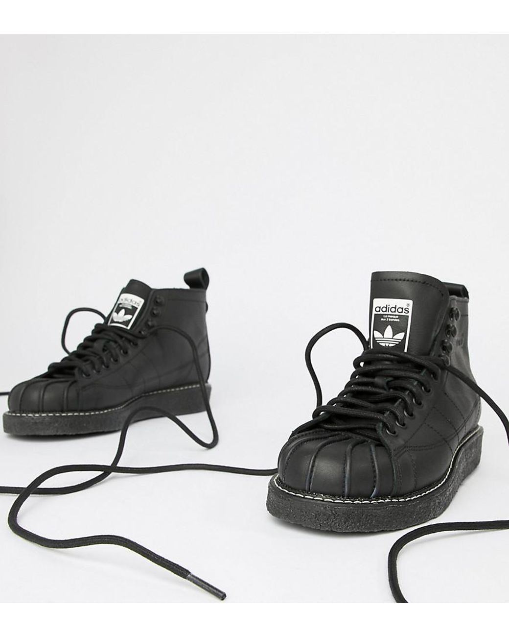 adidas Superstar Millencon Boot Shoes - Black | Women's Lifestyle | adidas  US
