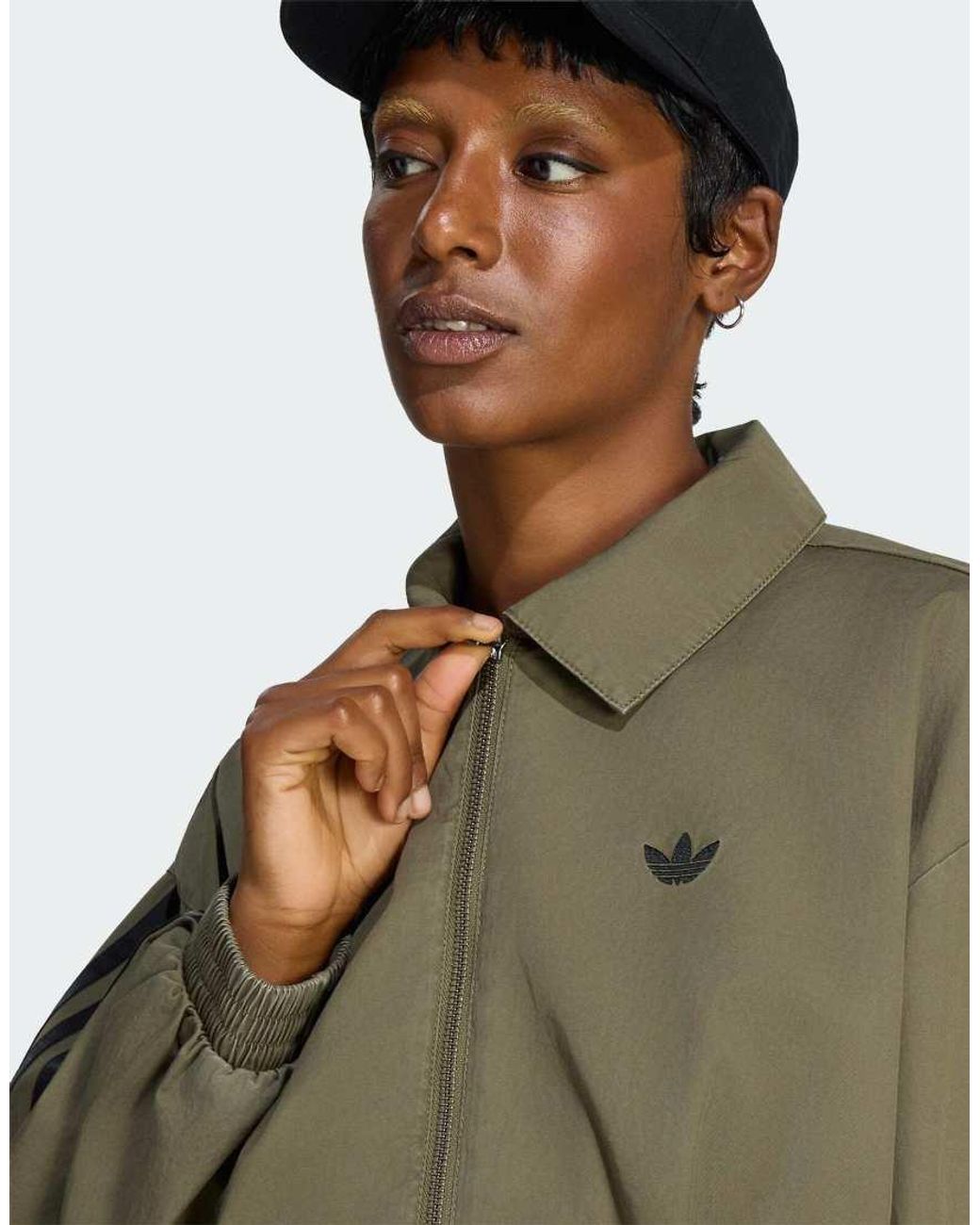 Adidas Originals Green Loose Jumpsuit