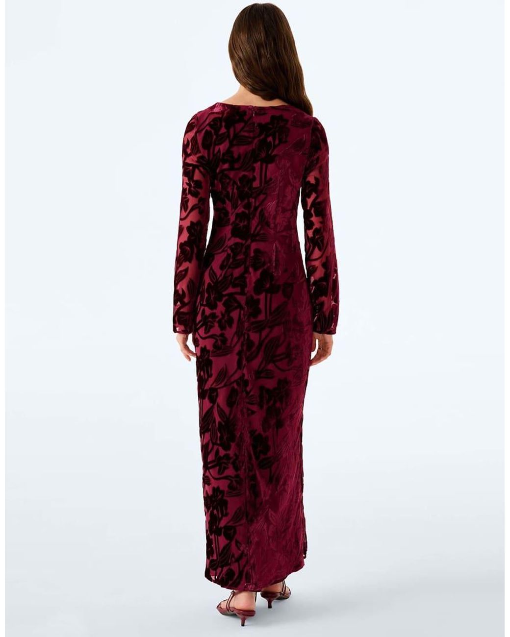 OMNES Red Juniper Dress