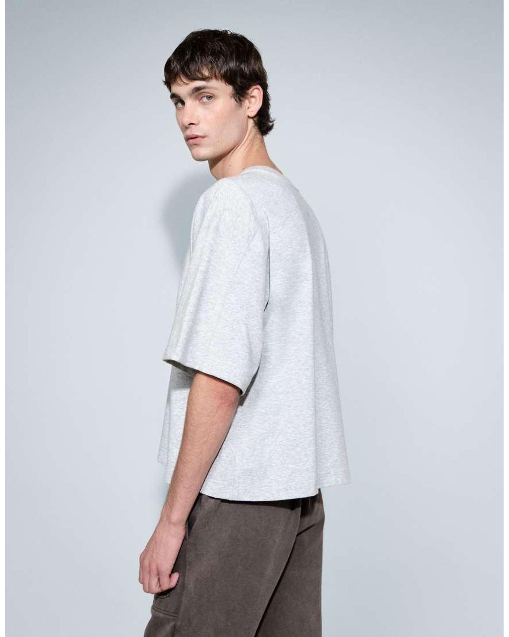 Nike Gray Nac Dri-fit Boxy T-shirt for men