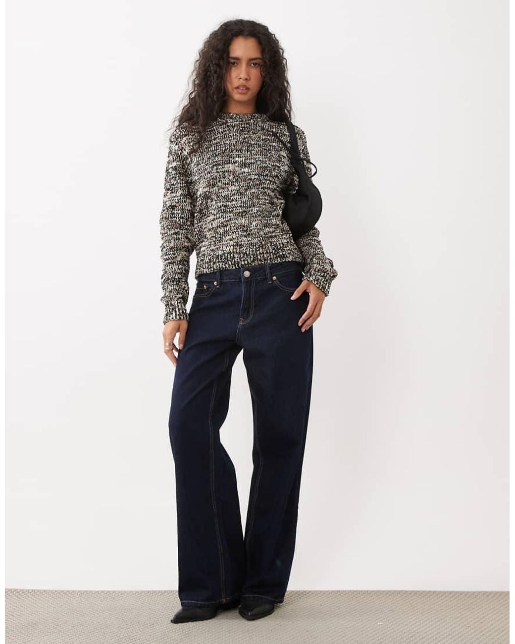 ARKET Gray Long Sleeve Knitted Jumper