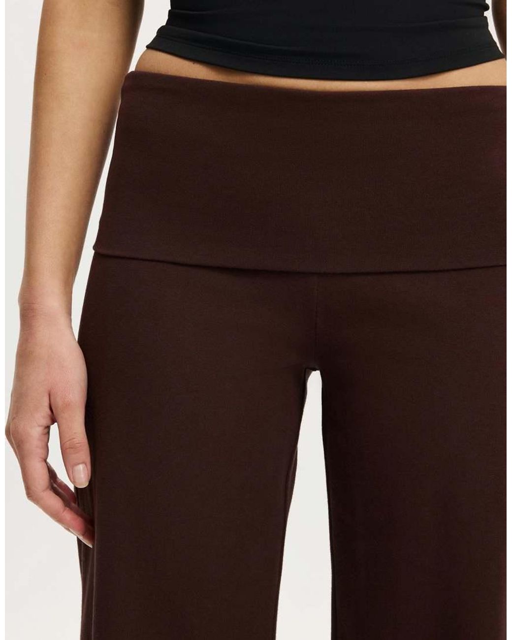 Cotton On Brown Bella Straight Leg Pant