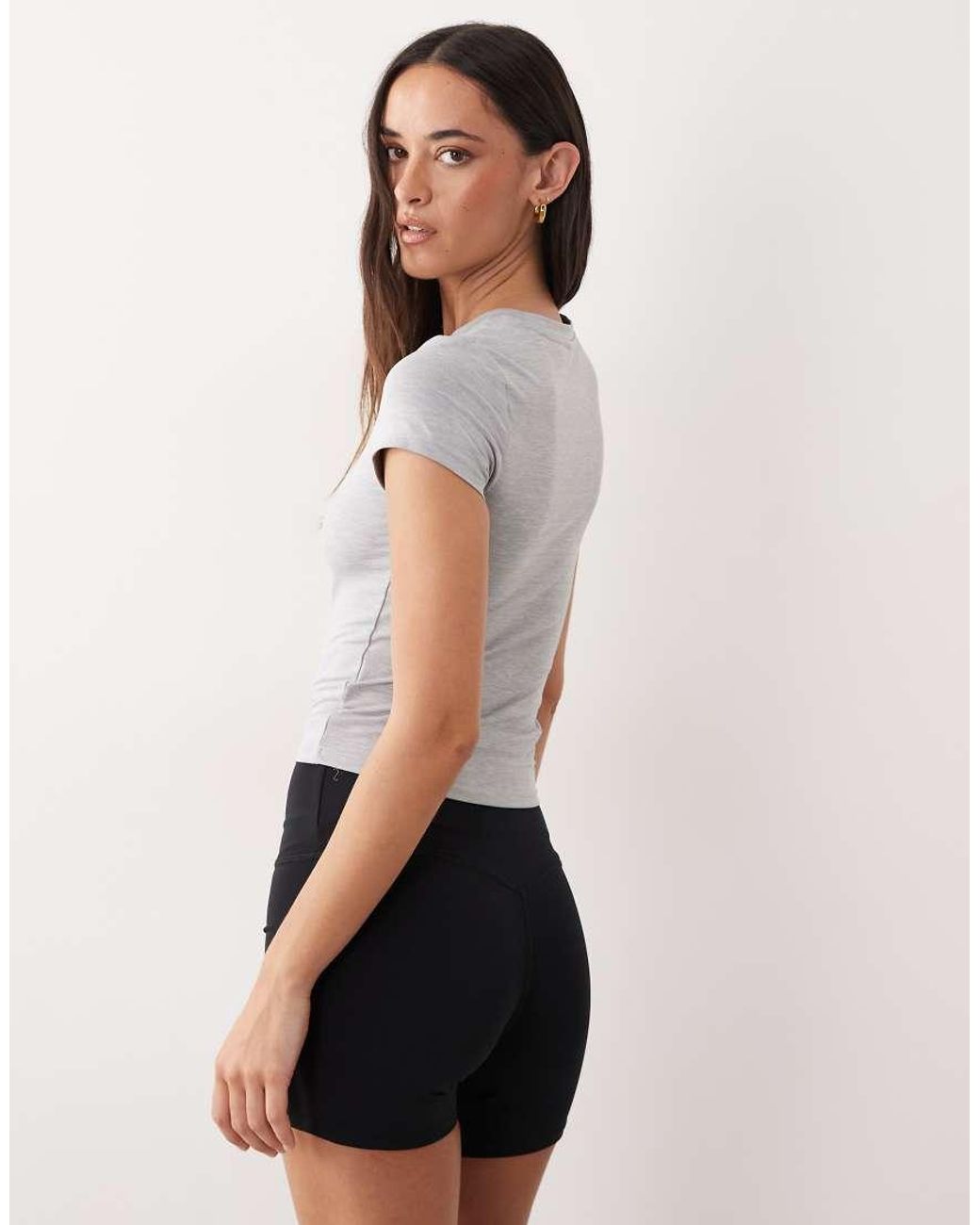 Cotton On Gray Active Ultra Fitted T-shirt