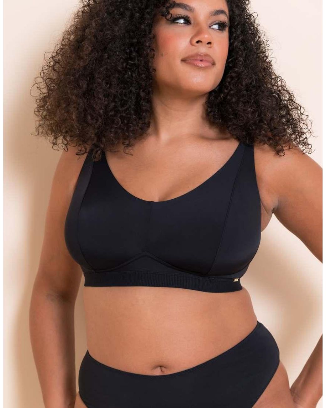 Curvy Kate Black Zen Brazilian Fuller Bust