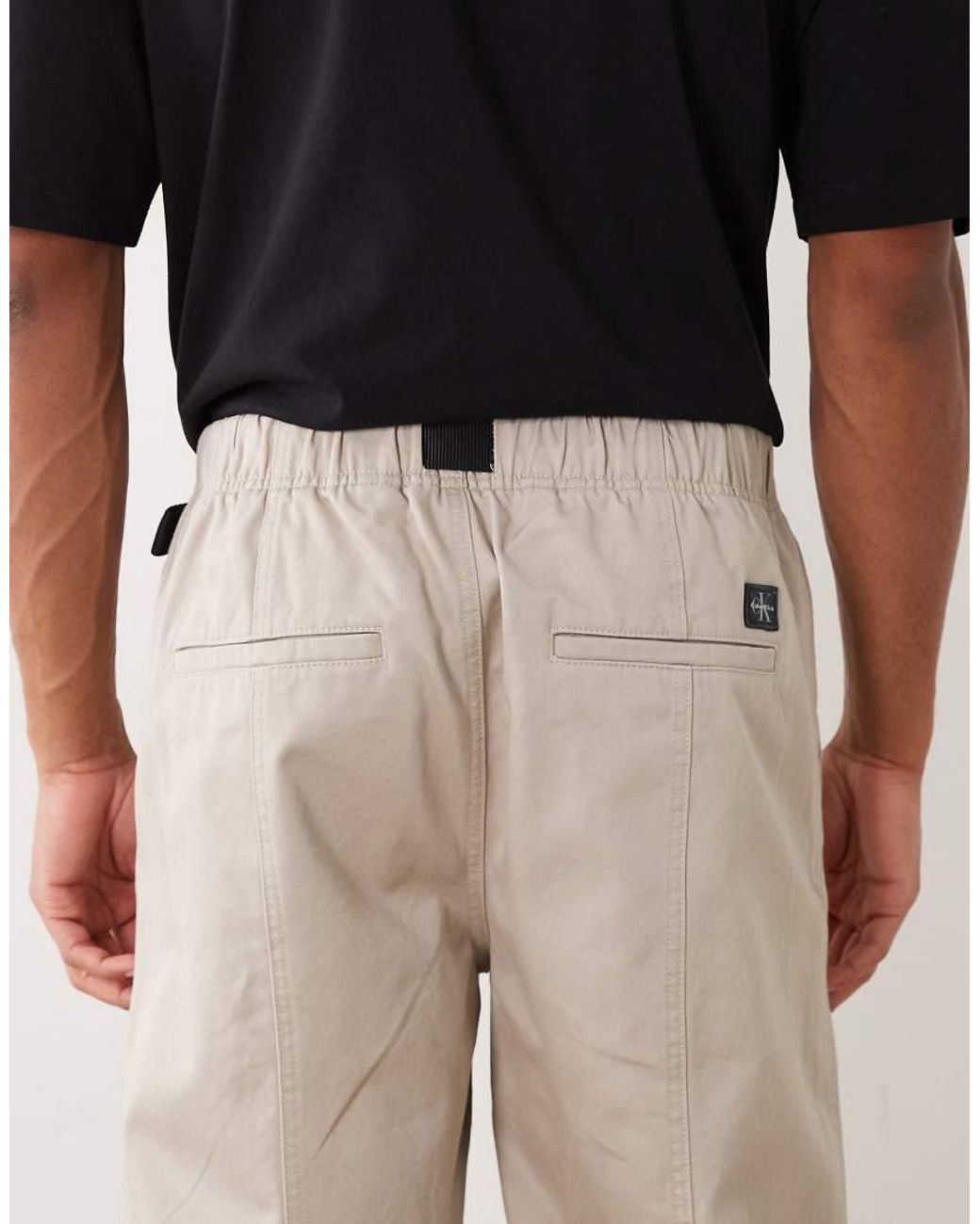 Calvin Klein Natural Baggy Trousers