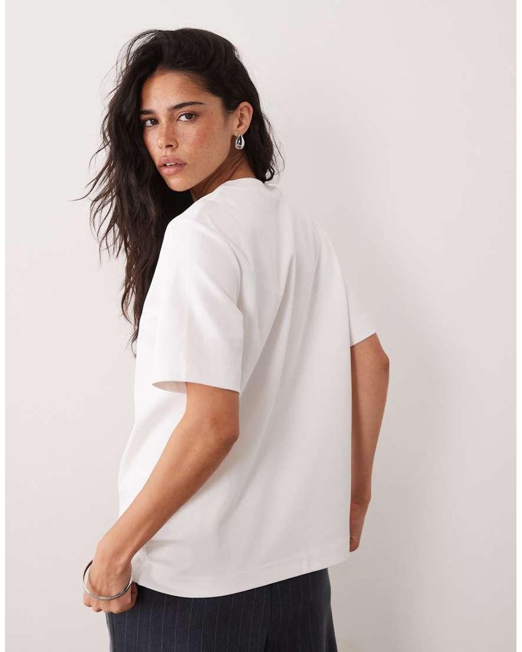 ARKET Gray Heavyweight Jersey Boxy T-Shirt