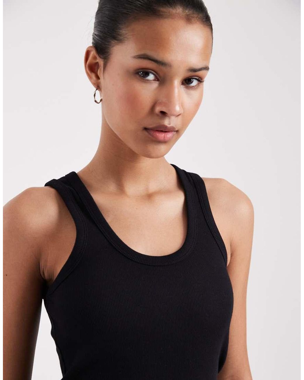 JJXX Black Frida Ribbed Vest