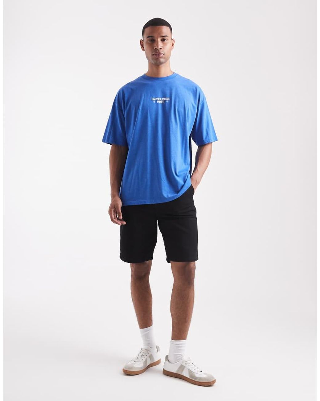 Only & Sons White Carpenter Short for men