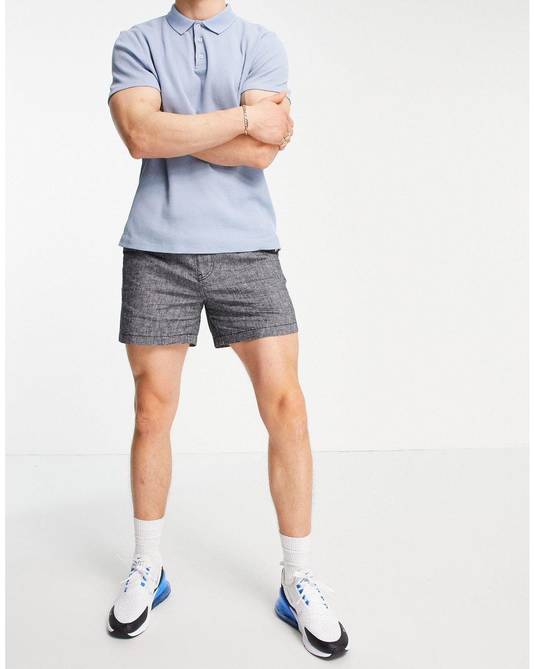 Jack \u0026 Jones Intelligence Linen Shorts 