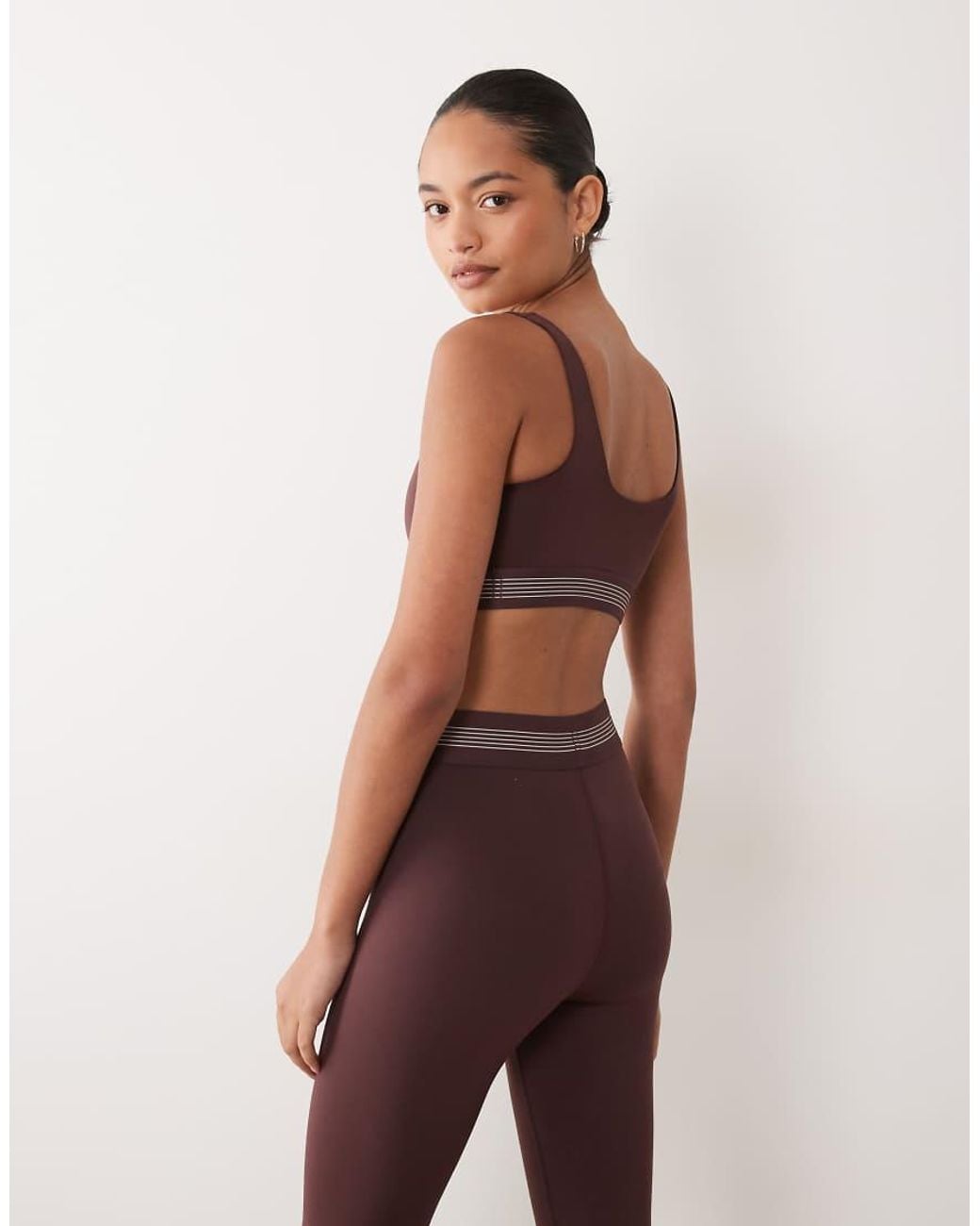 New Balance Brown Ac Train Bra
