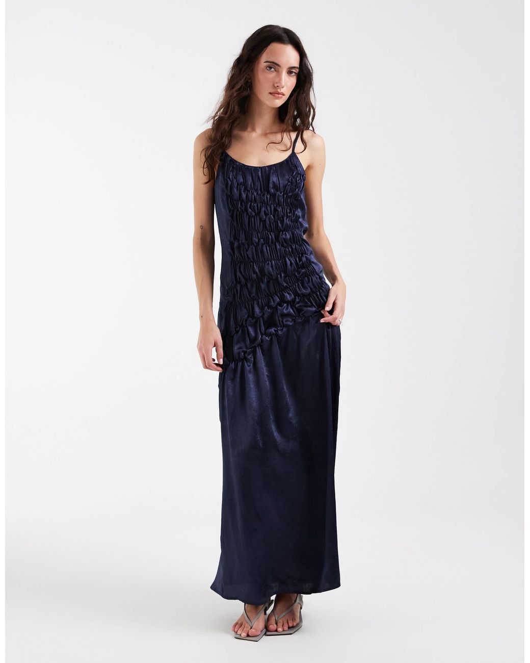 Muse Assembly Blue – maxikleid