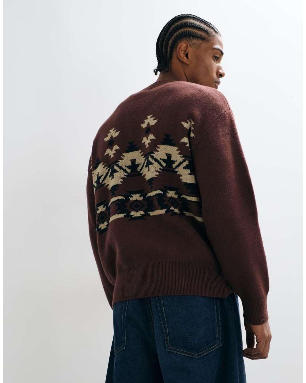 Wrangler Blue Pull Over Sweater for men
