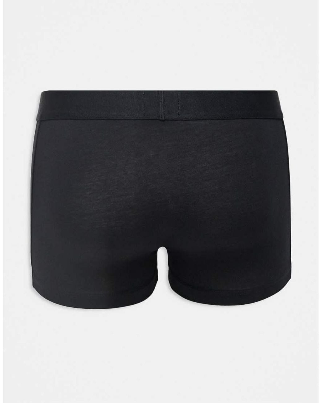 Boss Black Boss Bodywear 3-Pack Front Icon Logo Trunks for men