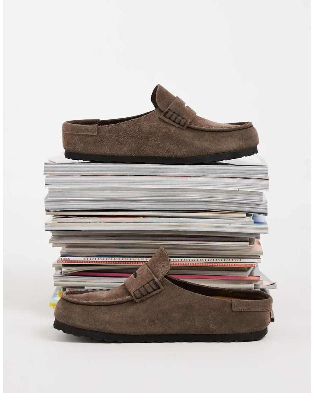 Birkenstock Brown Naples Wrapped Loafer for men