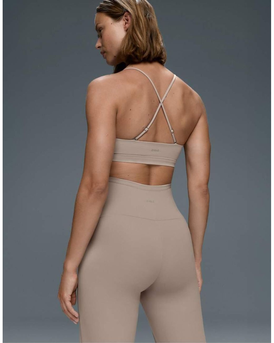 Oysho Natural Maternity Comfortlux Straight-leg Trousers