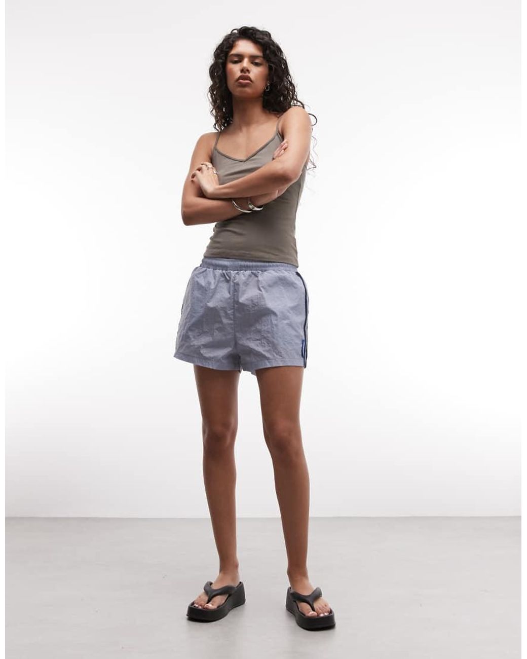 Collusion Blue Mini Track Short