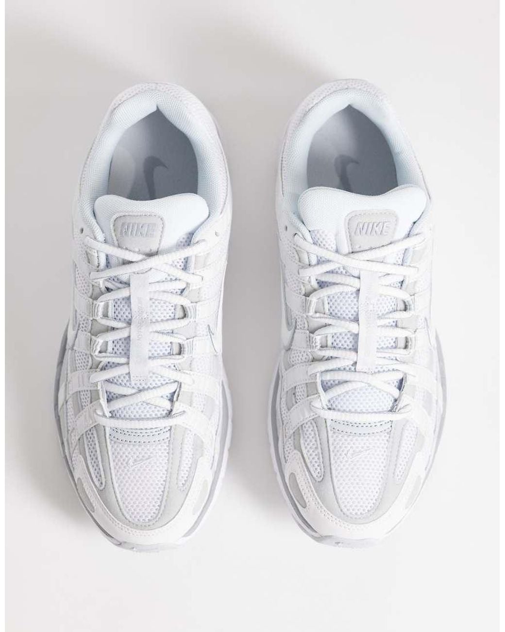 Nike White P-6000 Sneakers