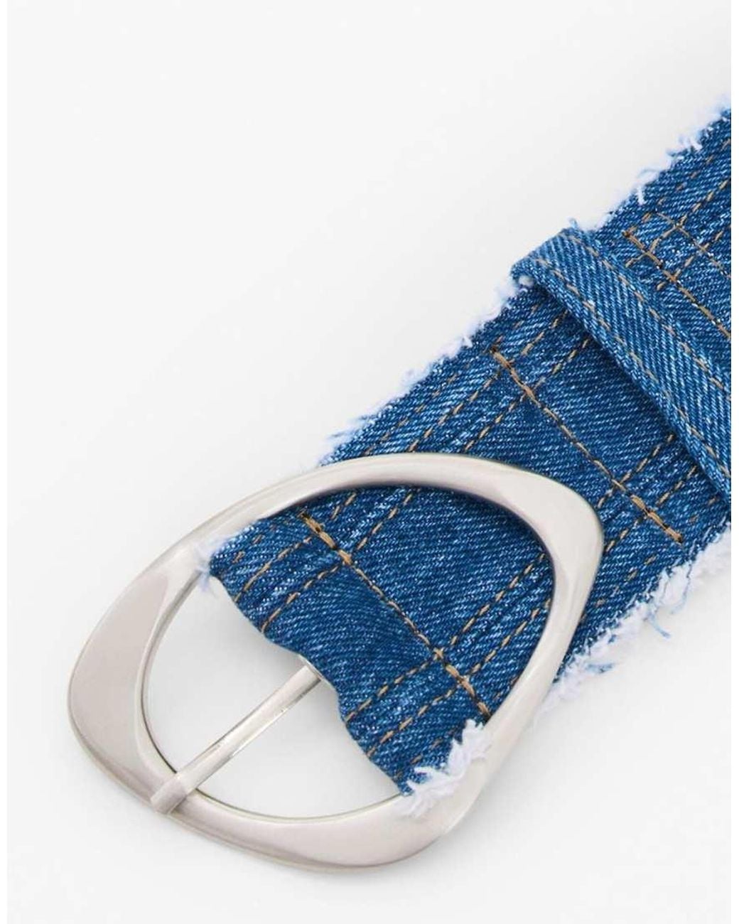 Desigual Blue Denim Belt