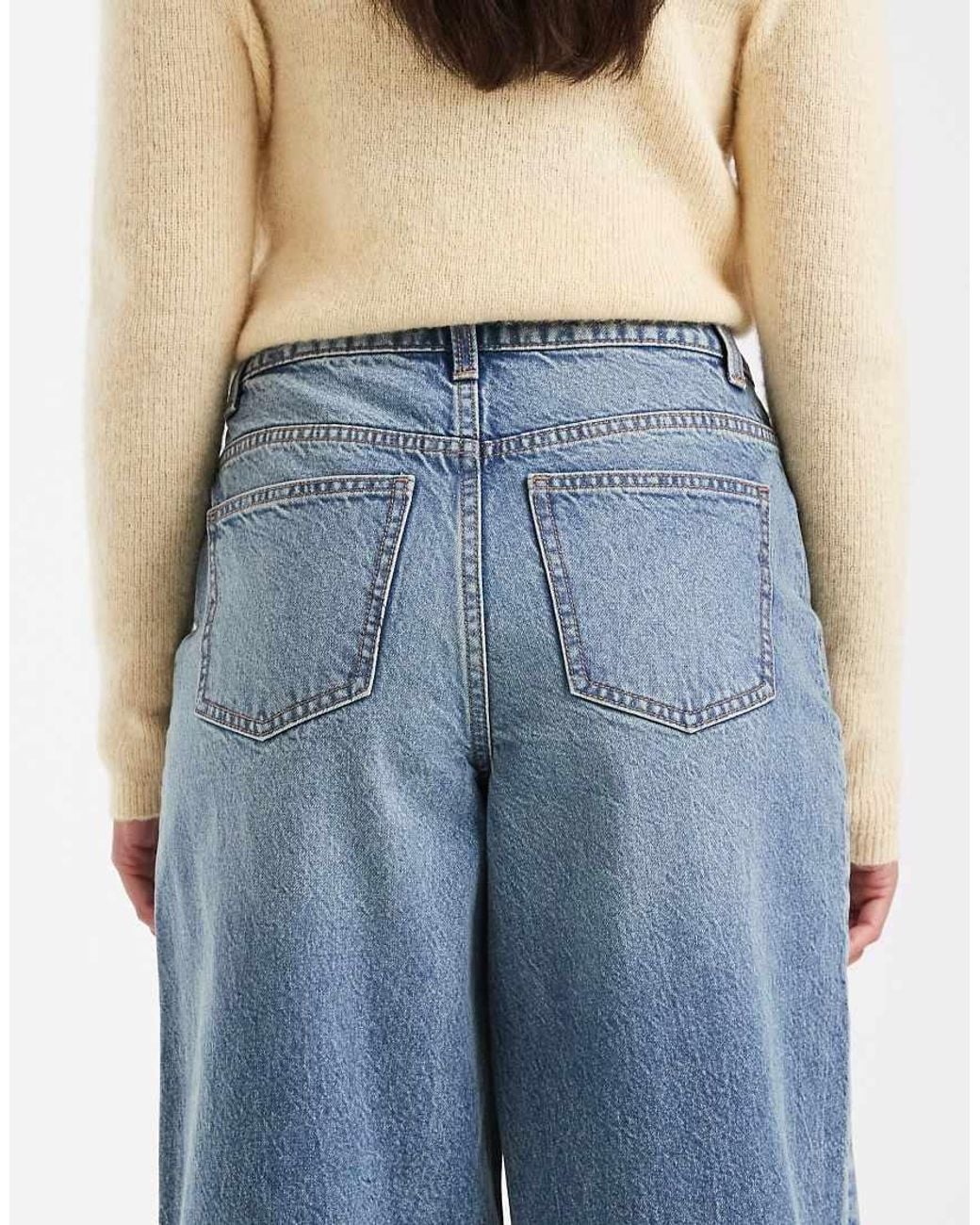 Miss Selfridge Blue baggy Jeans