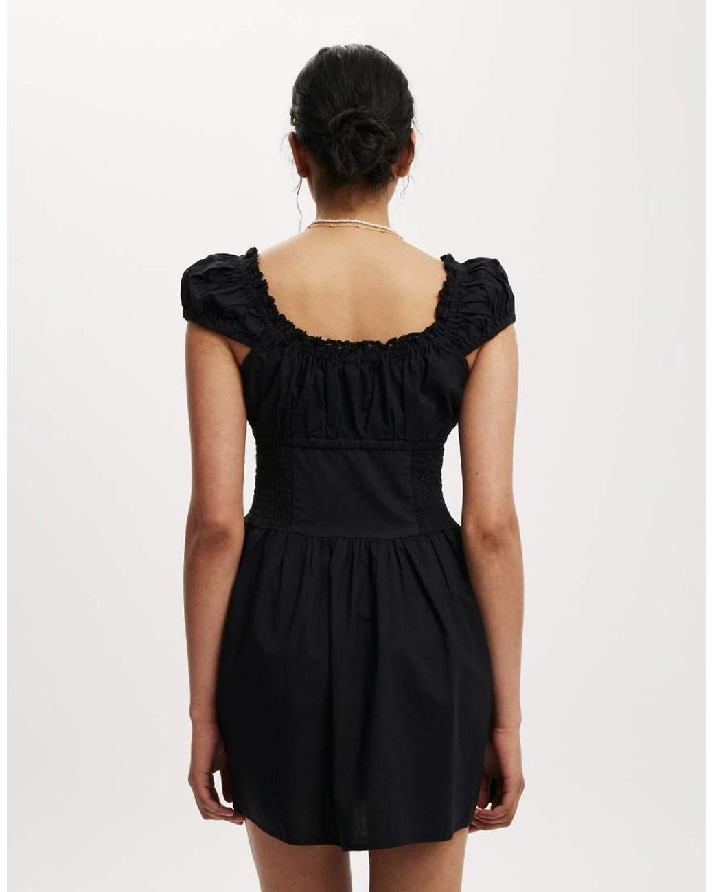 Cotton On Black Charlotte Mini Dress