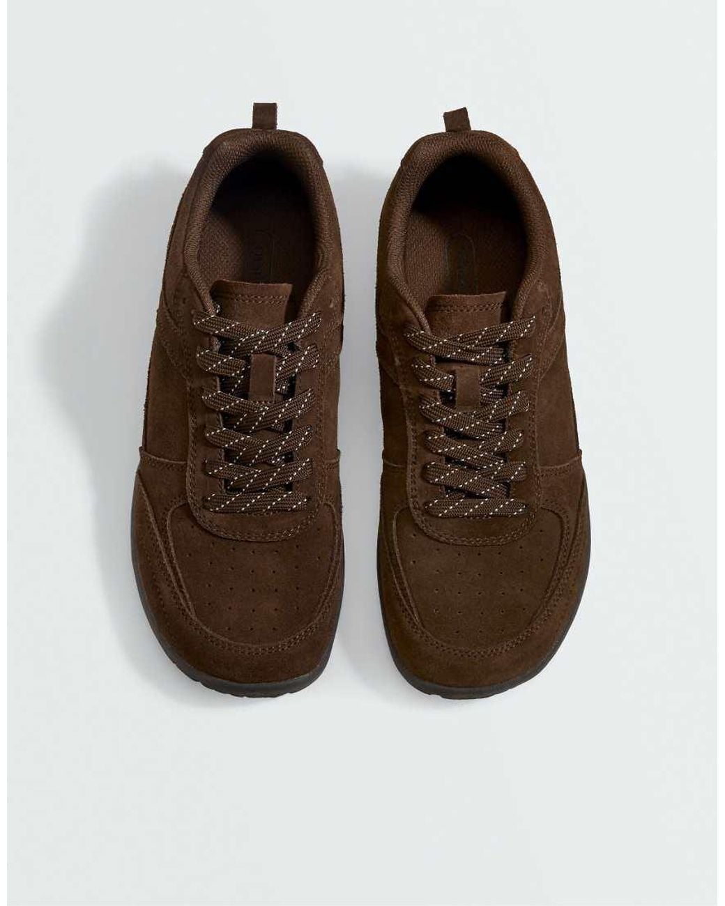 Oysho Brown Multi-activity Suede Barefoot Trainers