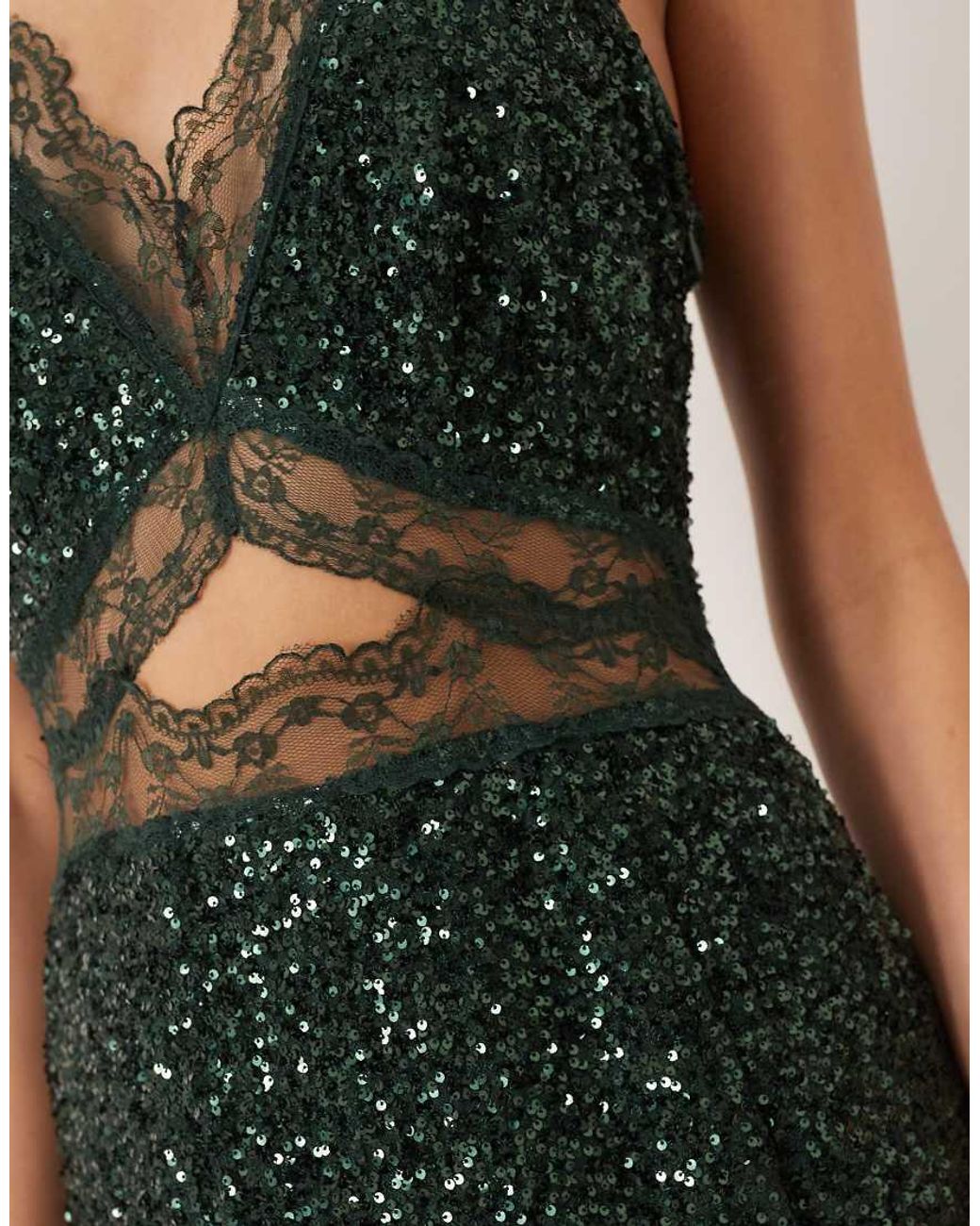 Never Fully Dressed Black Mimi Embellished Midaxi Dress