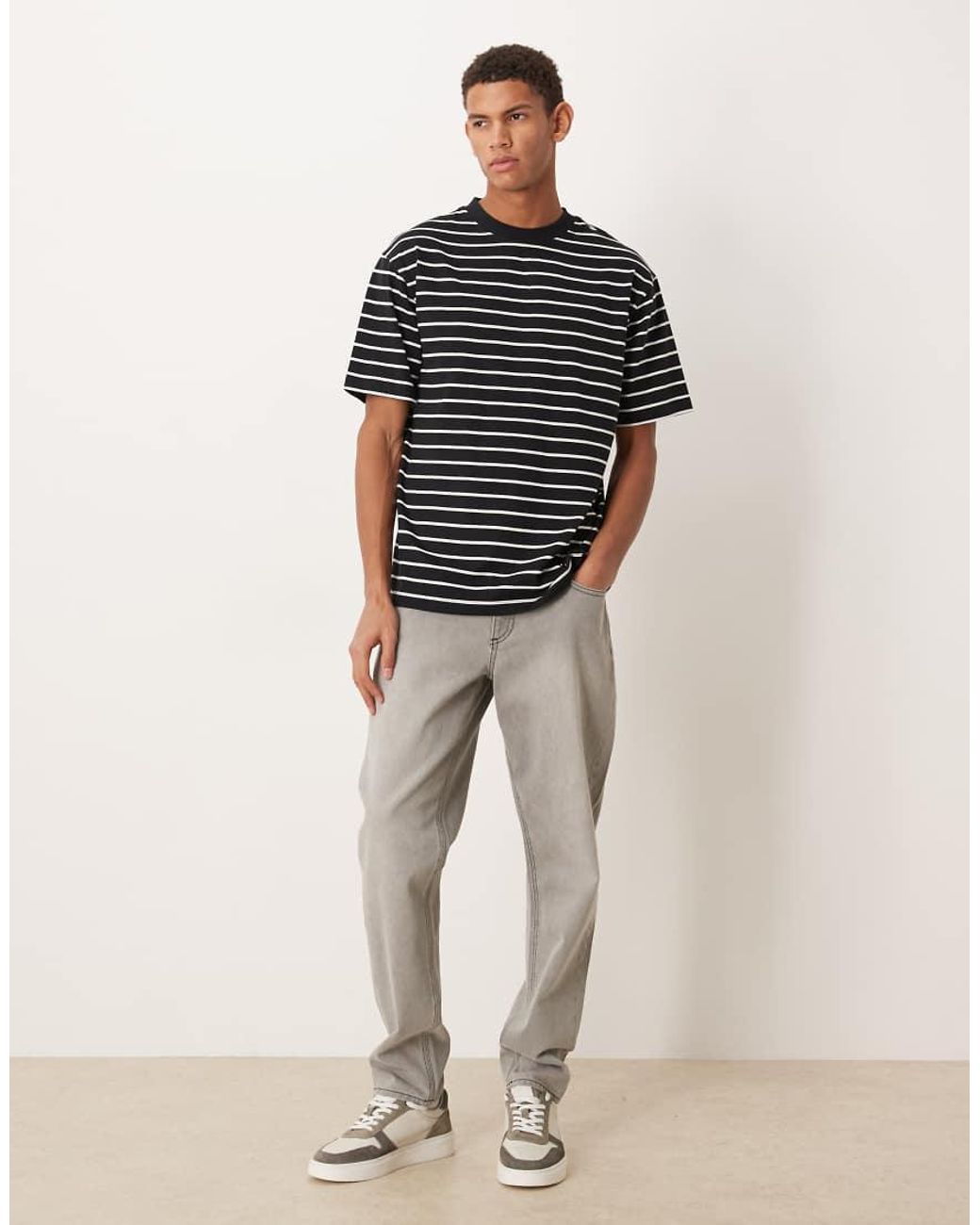 ASOS Black Relaxed T-Shirt for men