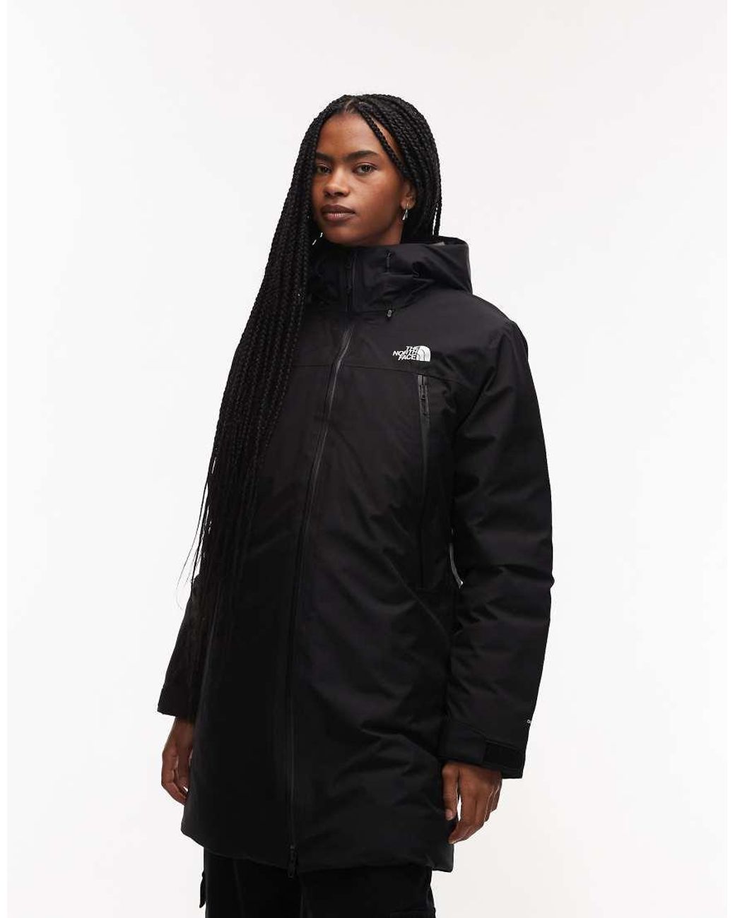 The North Face Black Mountain Range Down Parka Jacket