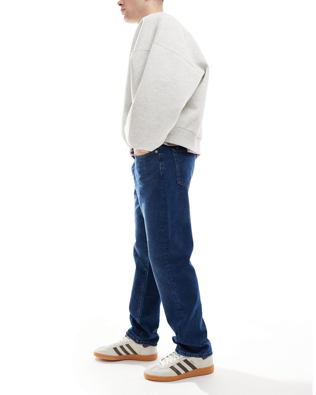 Only & Sons Blue Edge Straight Jeans for men