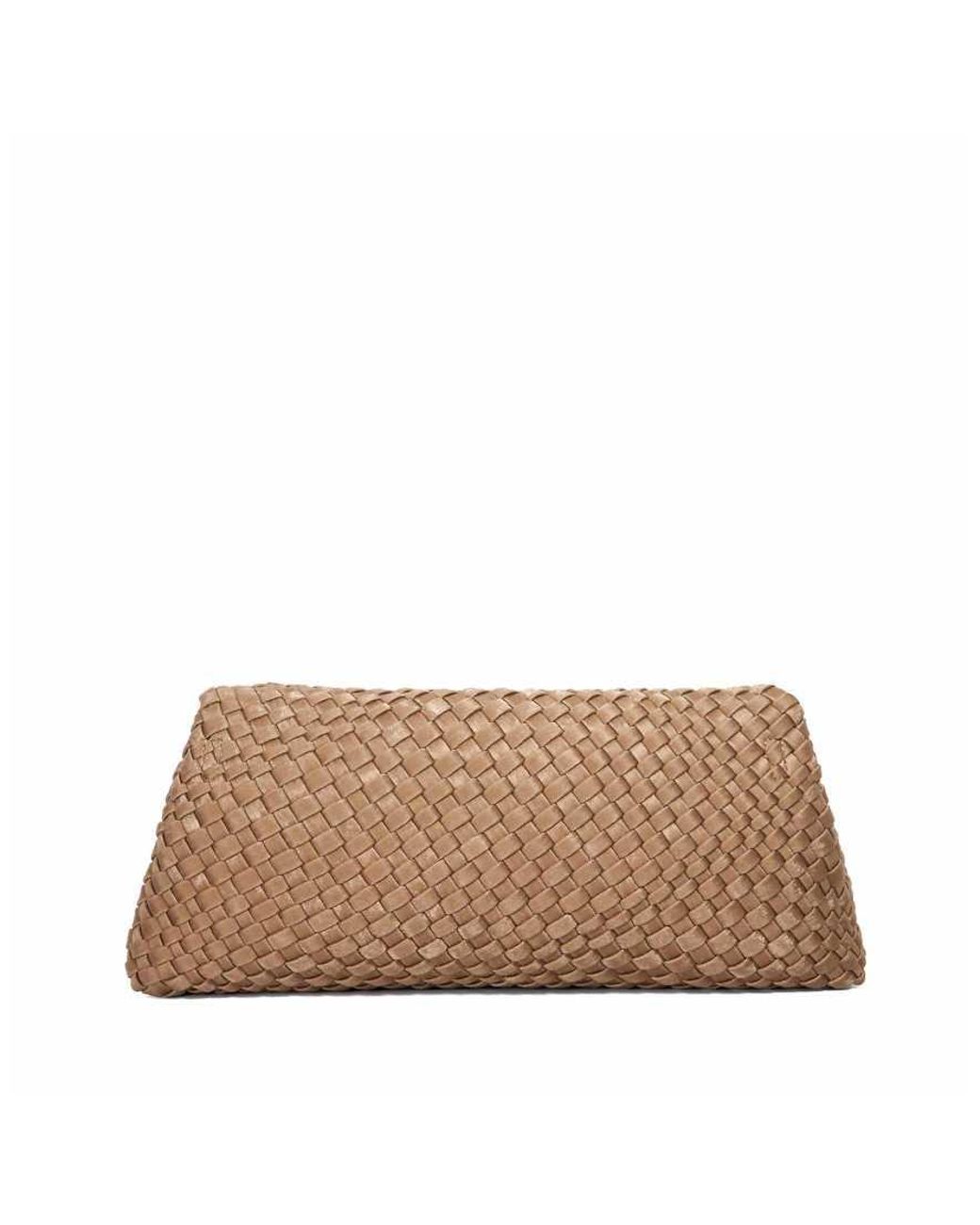 Dune Brown Encourage Clutch Bag