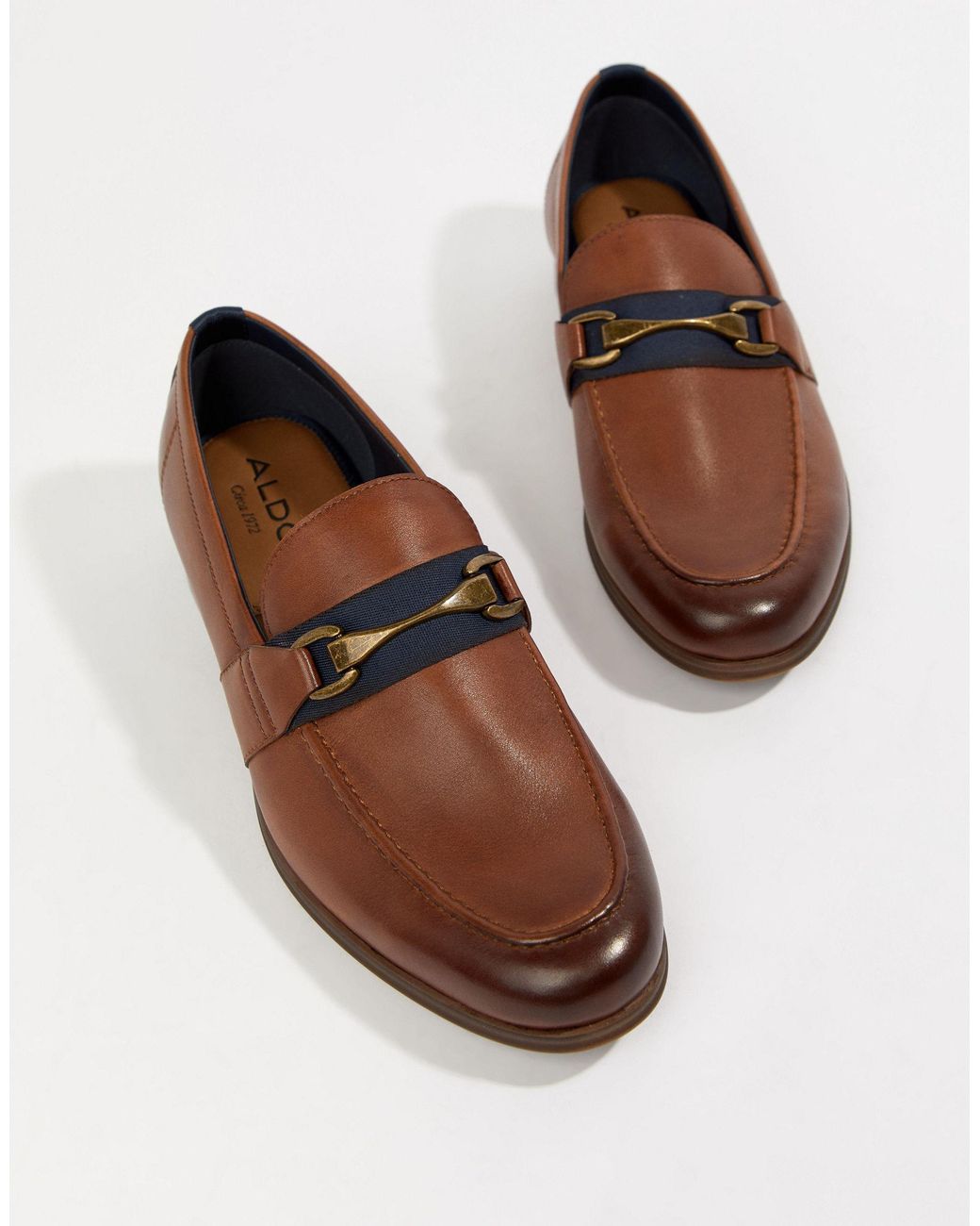 Mocasines ALDO de hombre de color Marrón | Lyst