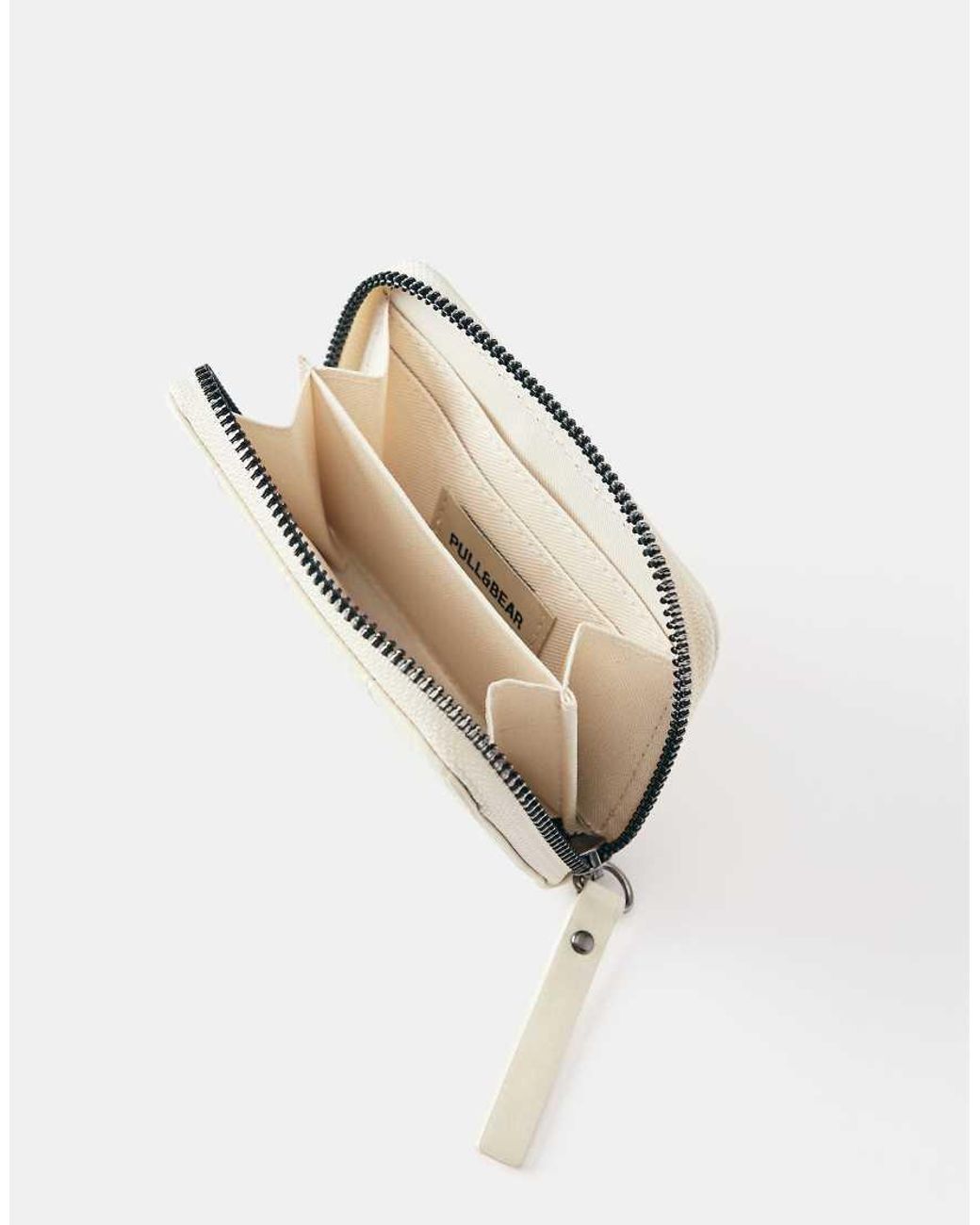 Pull&Bear Natural Textured Wallet