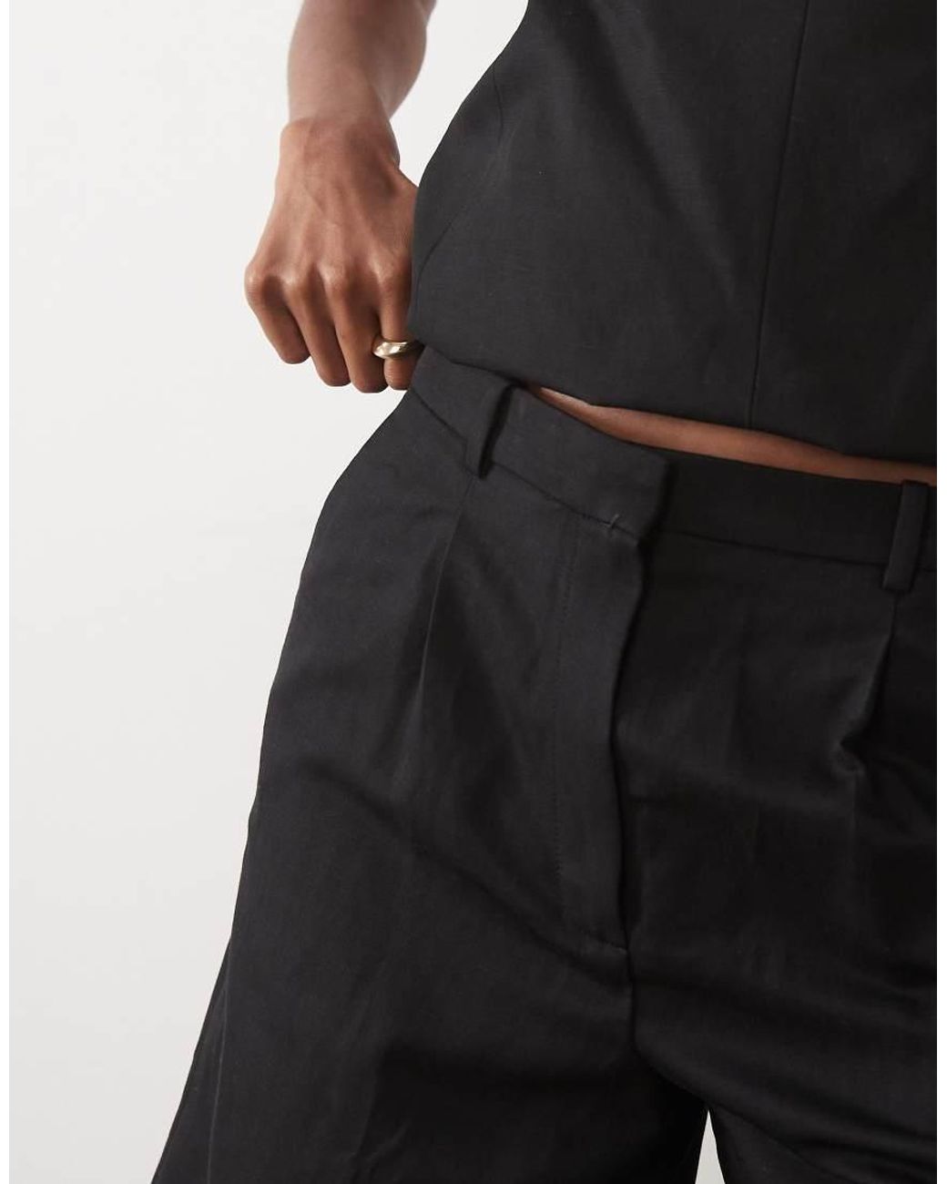Mango White Sansa Tailored Bermuda Short Co-Ord