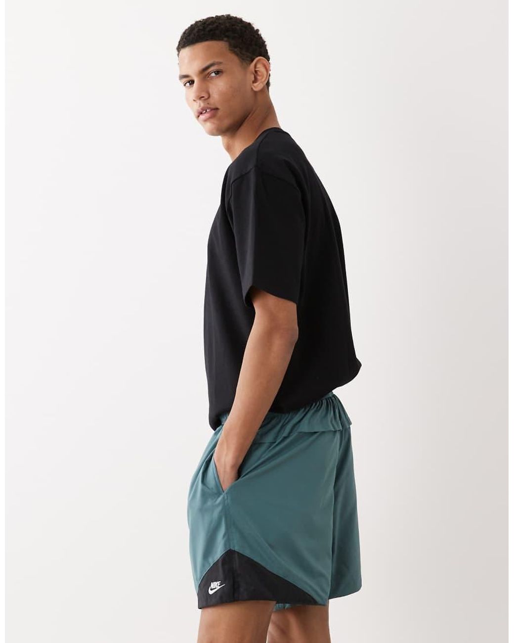Nike Black Windrunner Lightweight Woven Short for men
