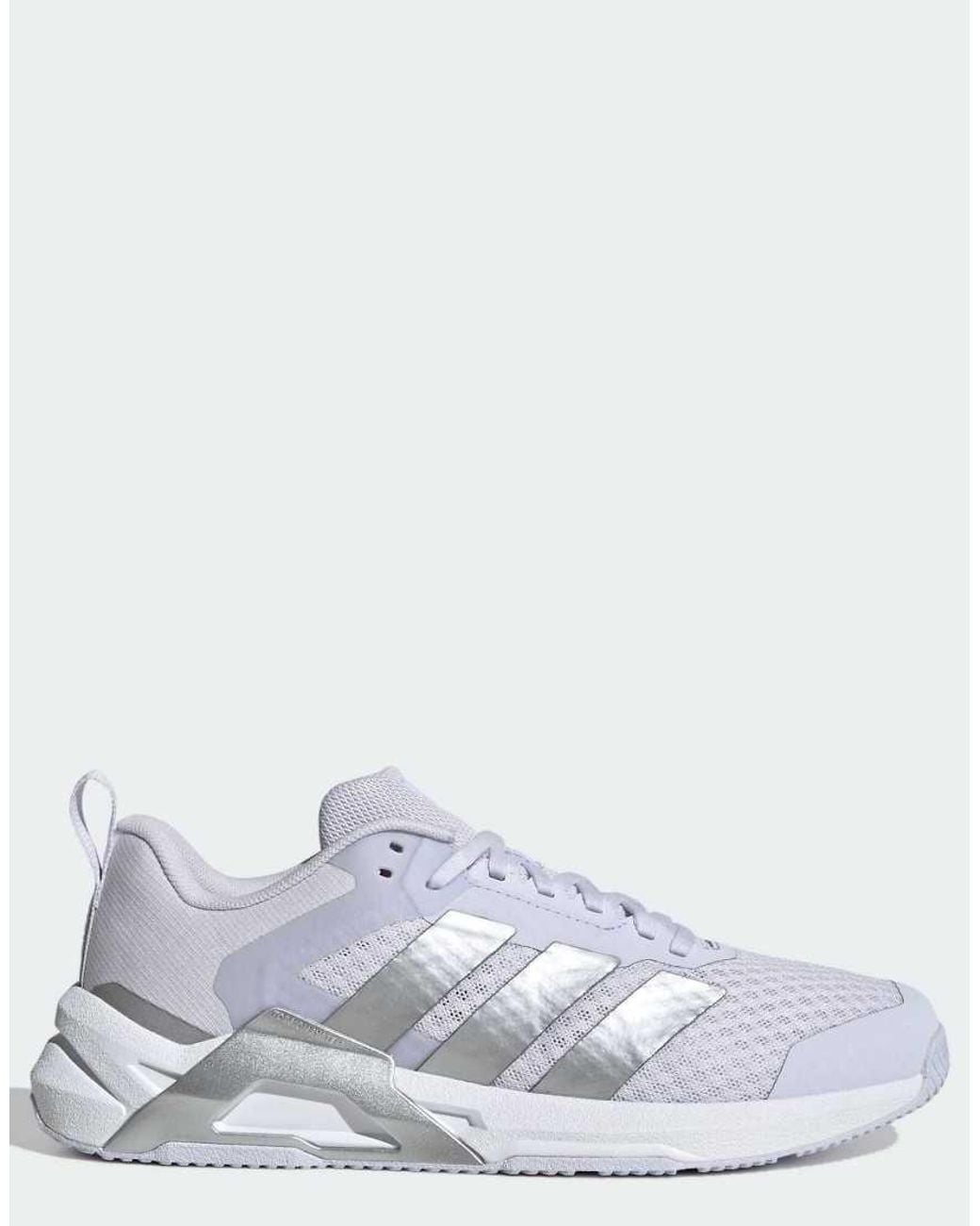Adidas Originals White Dropset Control Training Shoes
