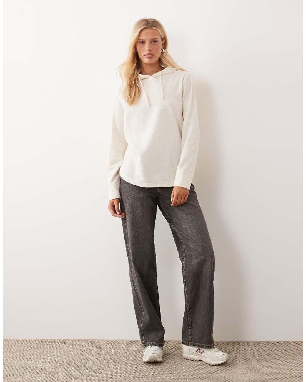 Regatta White Mayse Hoody Fleece