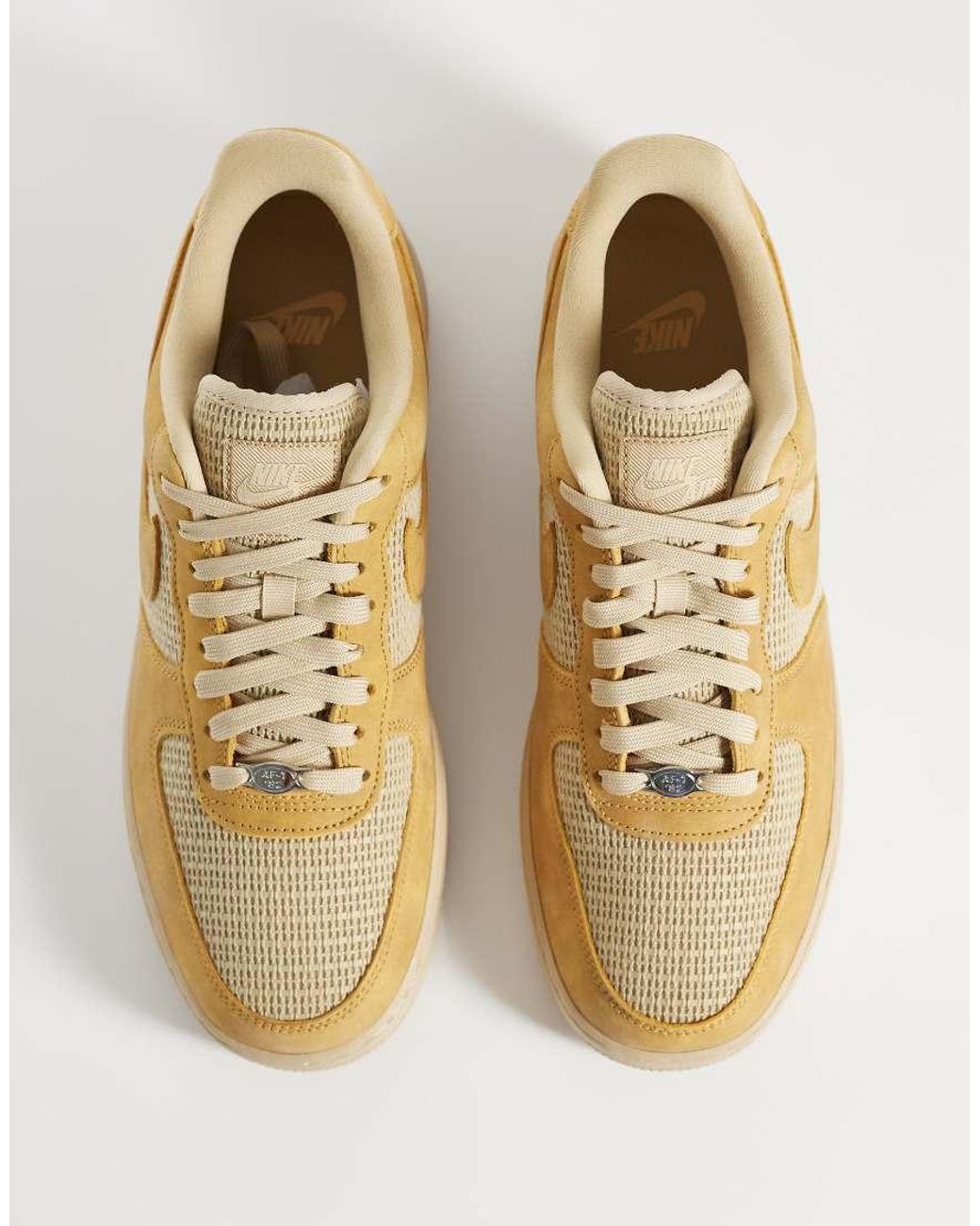 Nike Natural Air Force 1'07 Lv8 Woven Trainers for men