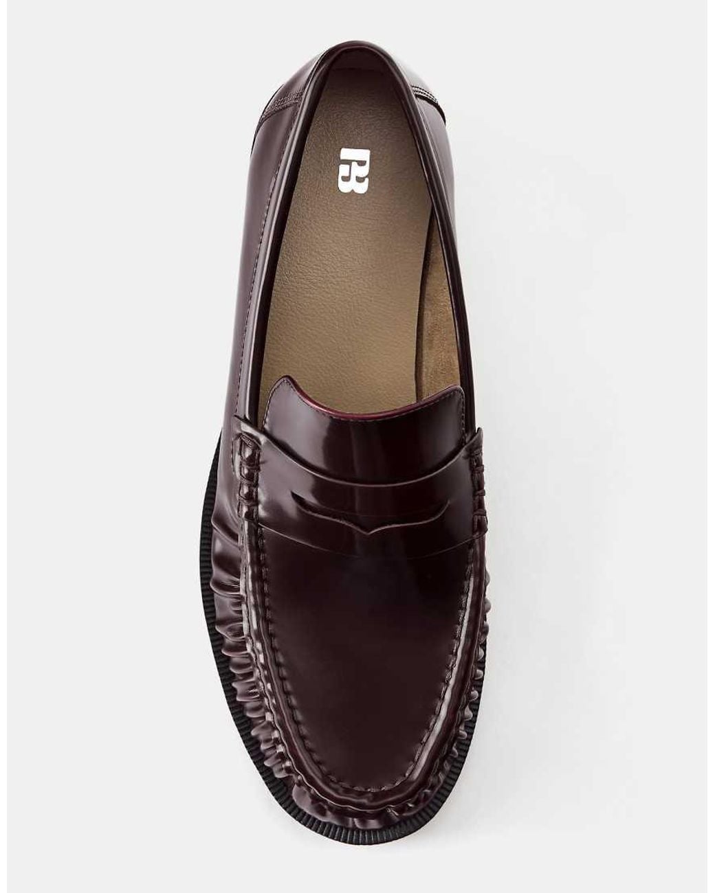 Pull&Bear White Penny Loafer