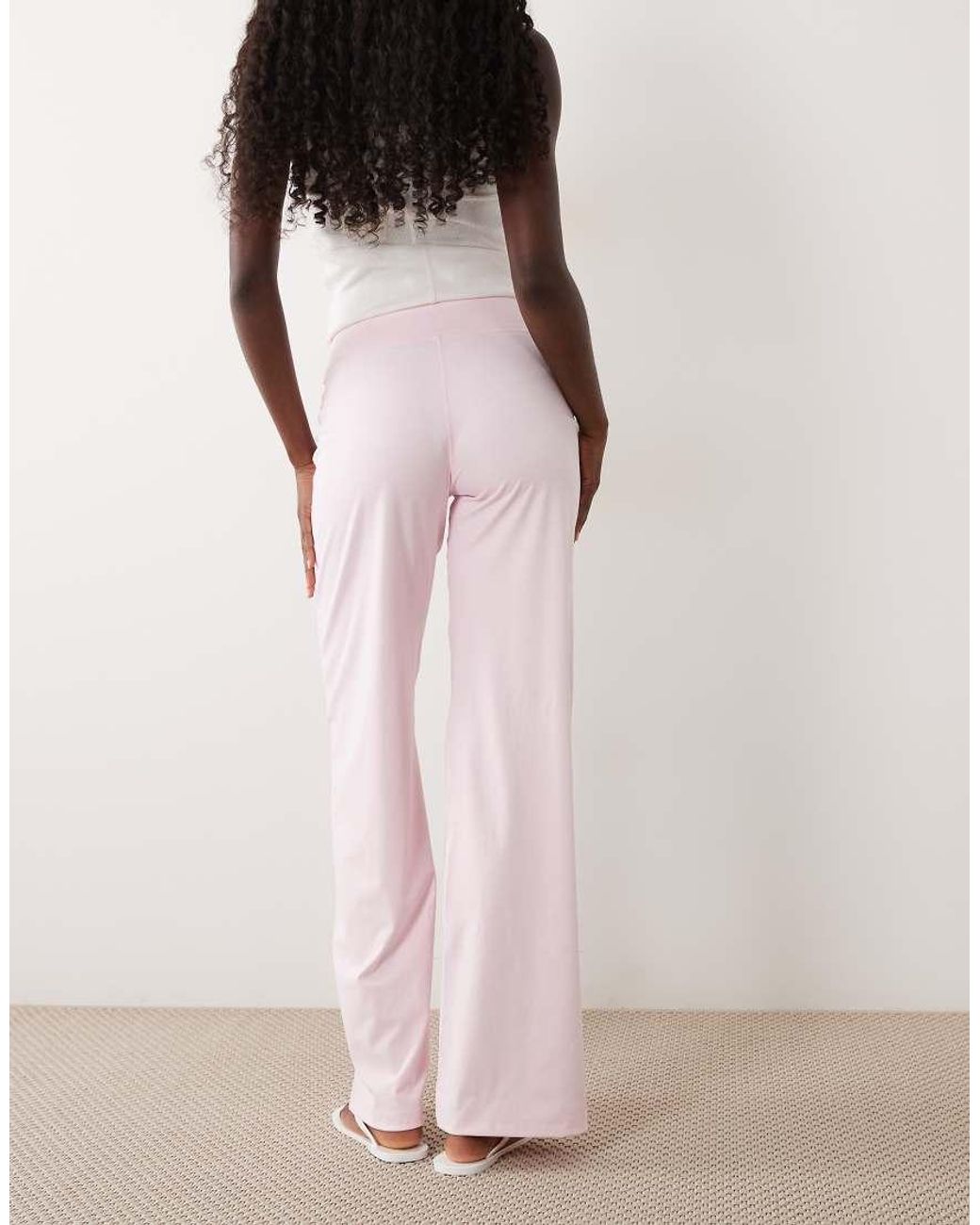 Cotton On Pink Active Ultra Soft Wide Leg Trouser
