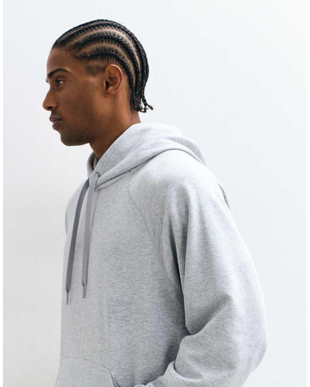 Nike Gray Nac Dri-Fit Hoodie for men