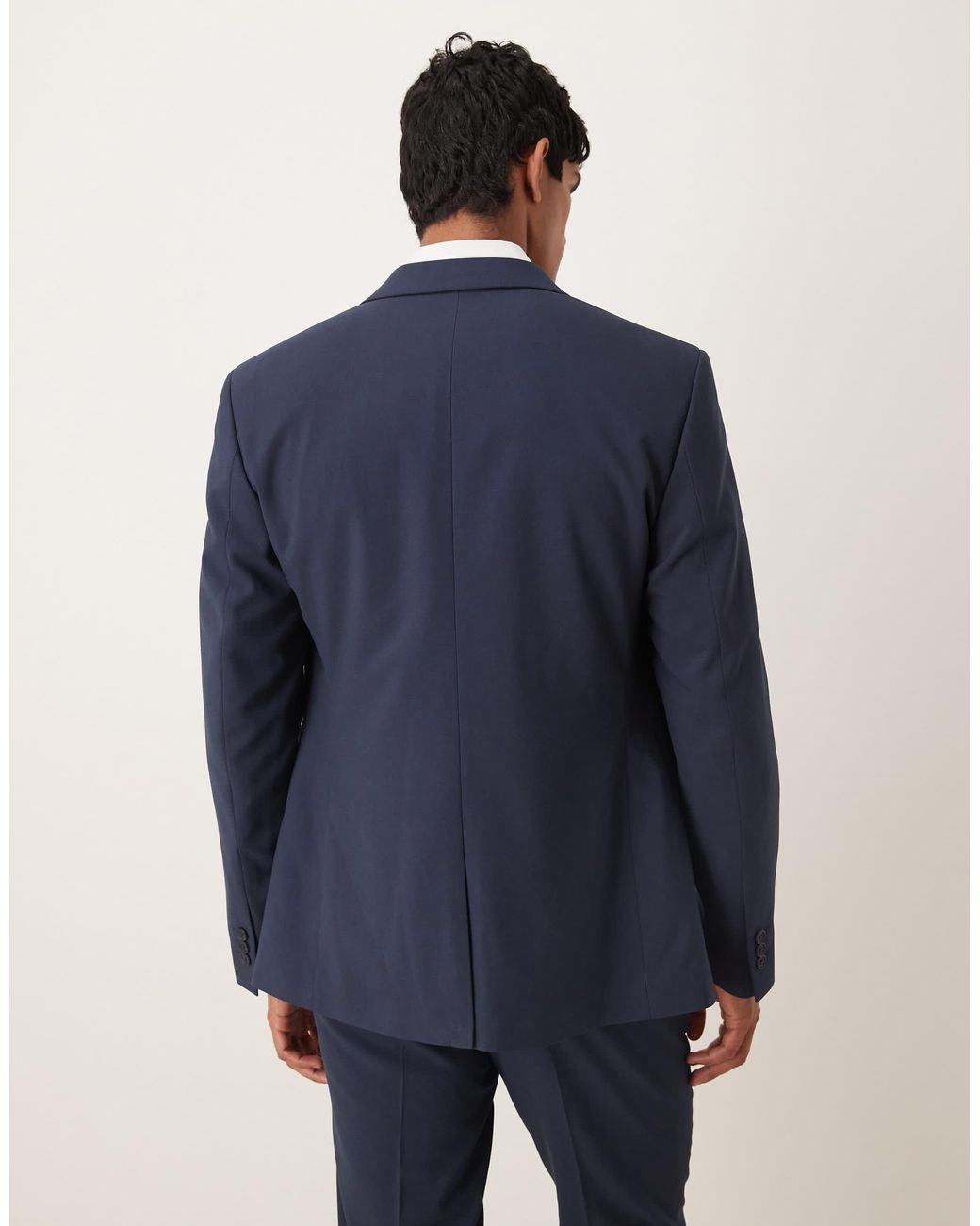 ASOS Blue Slim Suit Jacket for men