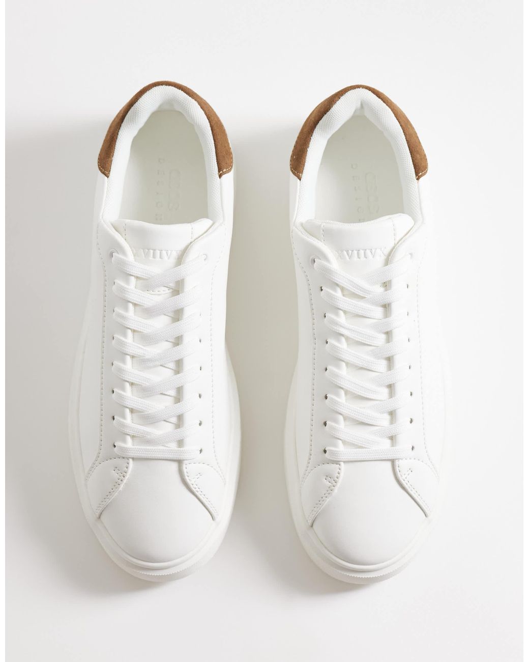 ASOS – schnürsneaker in Natural für Herren